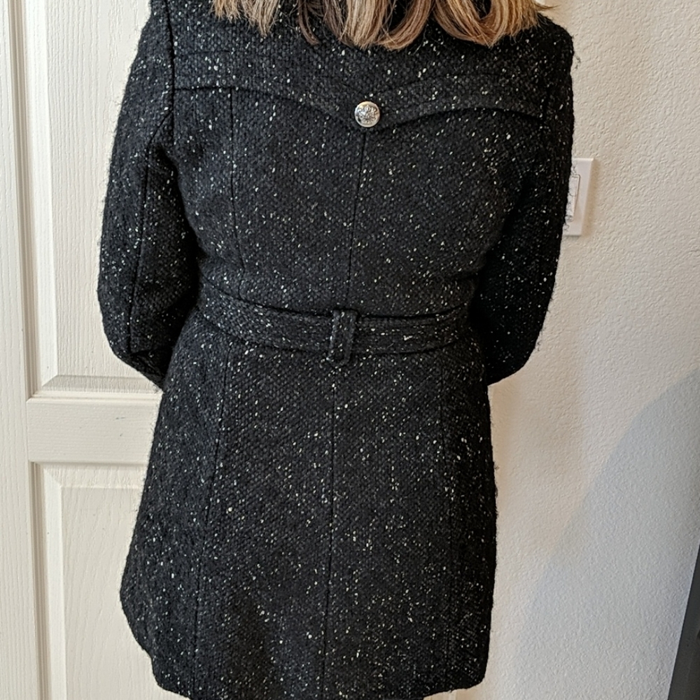 NWT!American Rag Blk/Wht tweed jacket SIZE MED - Picture 5 of 16